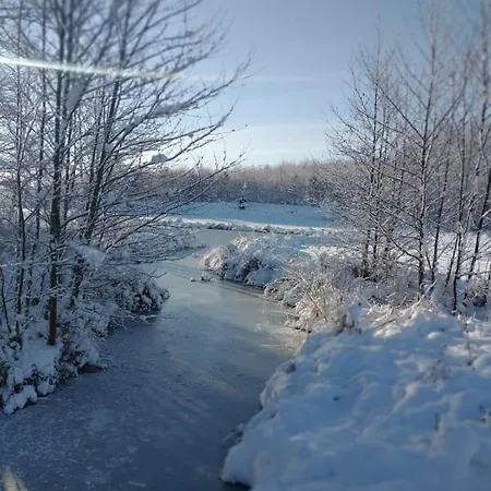 Vakantiehuis Miedzy Olchami Nad Jeziorem. Caloroczne. Cisza, Spokoj. Barczewo